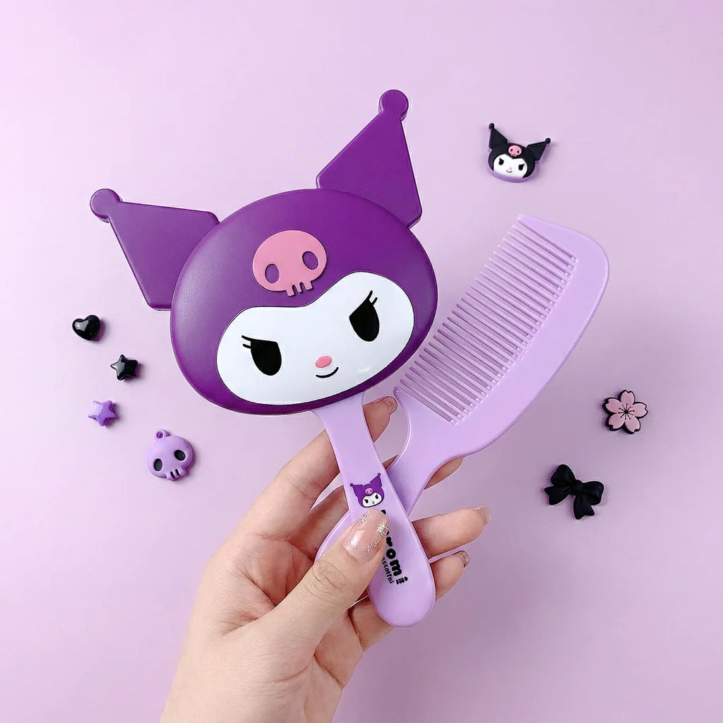 Sanrio Mirror + Comb Vanity Set