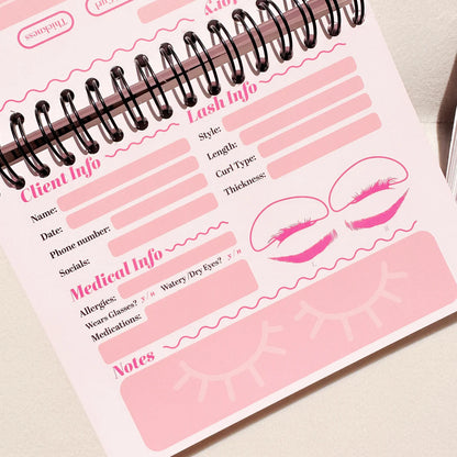 LIMITED EDITION* Elan Beaute client info COMPOSITION BOOK