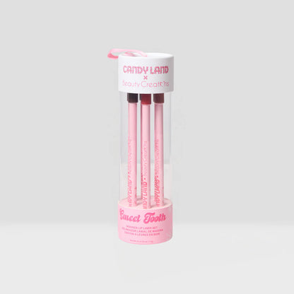 Candy Land X Beauty Creations “Sweet Tooth” Wood Lip Set [6 pc]