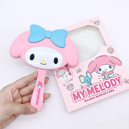 Sanrio Mirror + Comb Vanity Set
