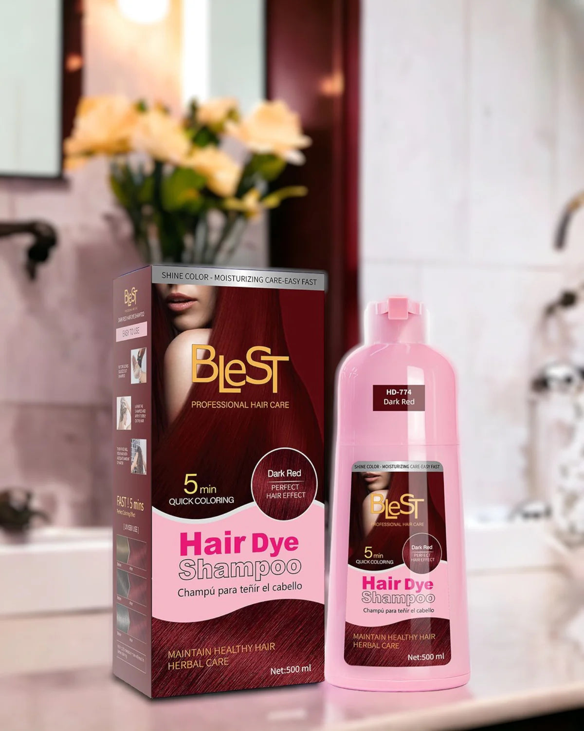 Blest Hair Dye Shampoo