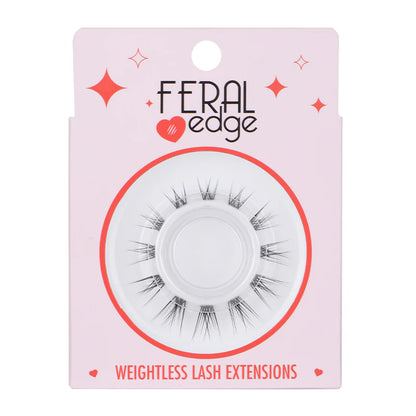 Feral Edge Weightless Lash Extensions Clusters