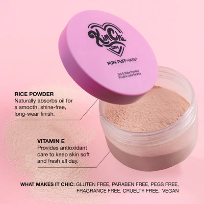 KIMCHICHIC PUFF PUFF PASS SET & BAKE POWDER