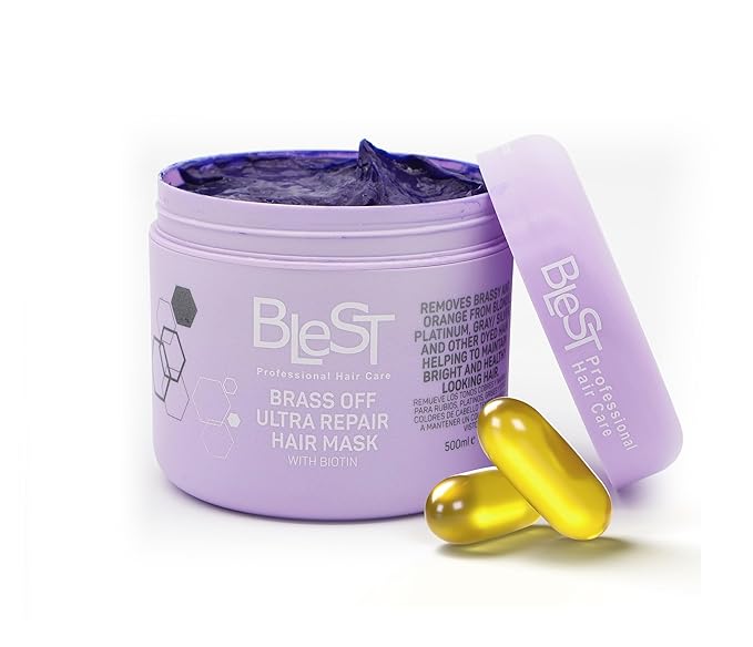 Blest Brass Off Ultra Repair Hair Mask