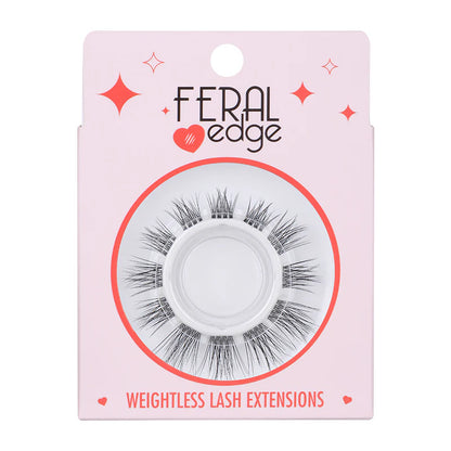 Feral Edge Weightless Lash Extensions Clusters