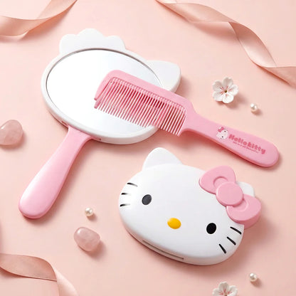 Sanrio Mirror + Comb Vanity Set