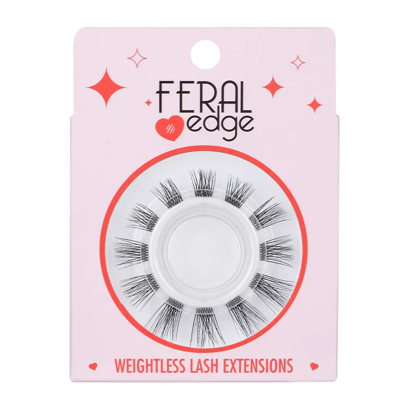 Feral Edge Weightless Lash Extensions Clusters