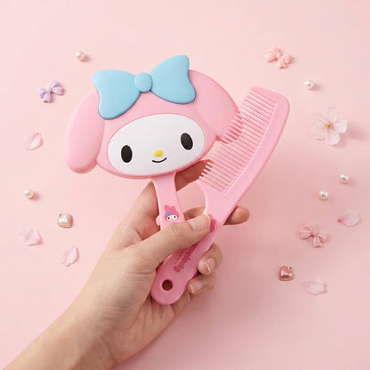 Sanrio Mirror + Comb Vanity Set