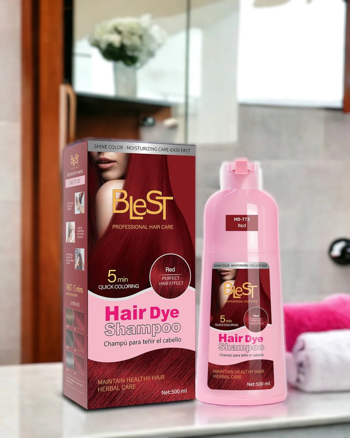 Blest Hair Dye Shampoo