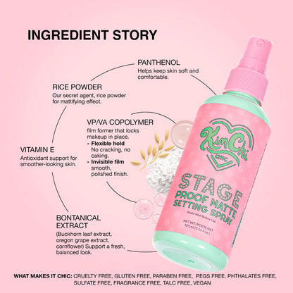 KIMCHICHIC STAGE PROOF MATTE SETTING SPRAY